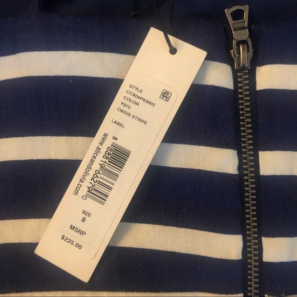 NWT $225 Alice + Olivia Rayna Surplice Crop Top in size 8! - Picture 12 of 13